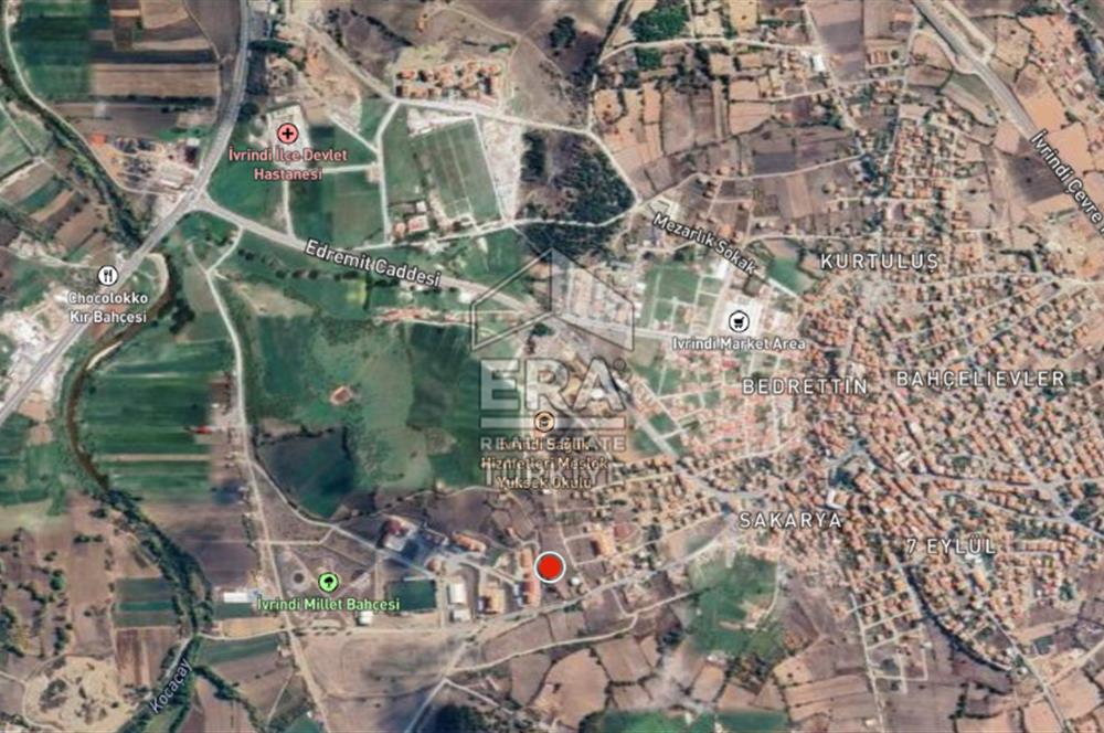 ERA PORT GÜVENCESİYLE İVRİNDİ SAKARYA MAHALLESİN'DE SATILIK ARSA