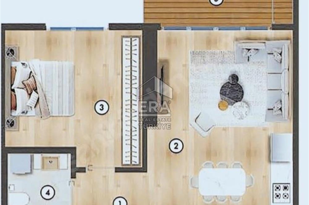 ERA ELITE' den Çekmeköy Çınarköy Evlerinde 1+1 Kiralık