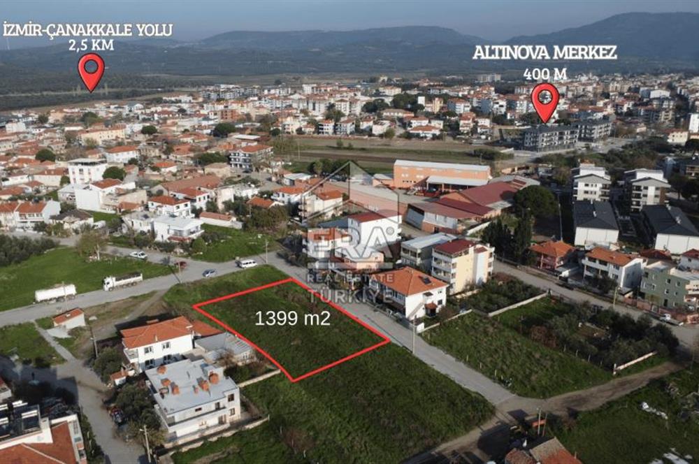 Altınova'nın Kalbinde, Pazara ve Merkeze Yürüme Mesafesinde Yatırımlık İmarlı Arsa
