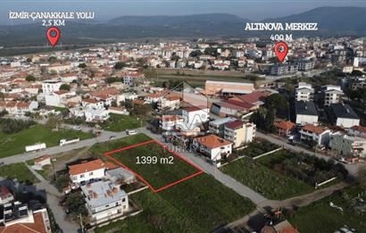 Altınova'nın Kalbinde, Pazara ve Merkeze Yürüme Mesafesinde Yatırımlık İmarlı Arsa