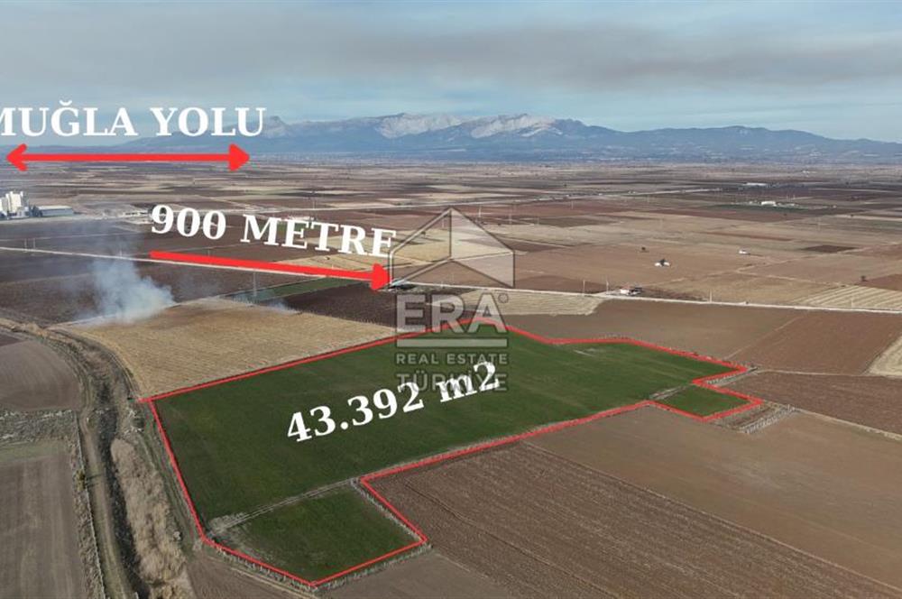 Tavas Medette Muğla Asfaltına Çok Yakın Yatırımlık Satılık Arazi