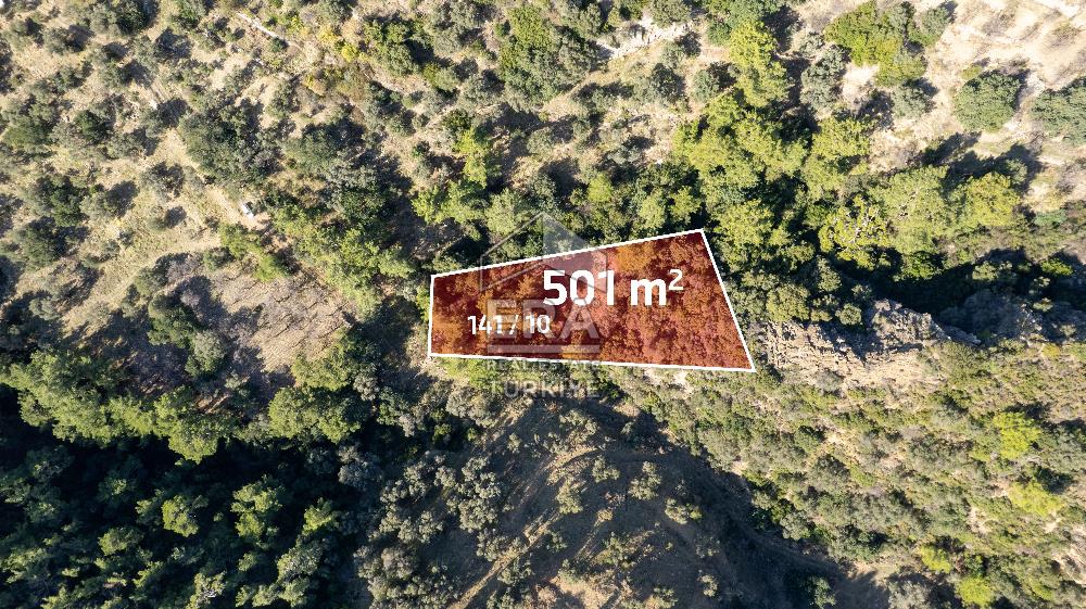 Datça Mesudiye'de Satılık 501m² Yatırım Değeri Yüksek Tarla