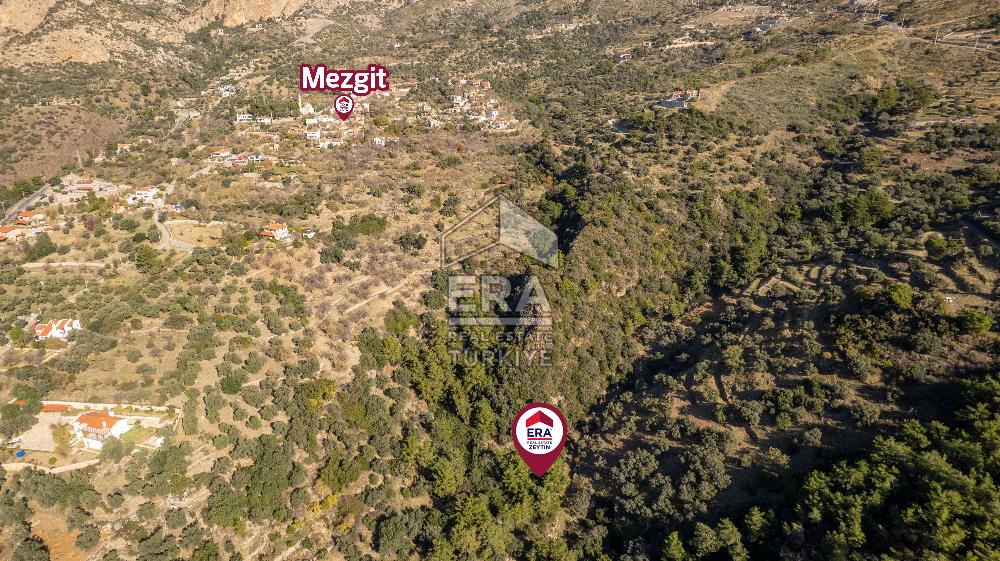 Datça Mesudiye'de Satılık 501m² Yatırım Değeri Yüksek Tarla