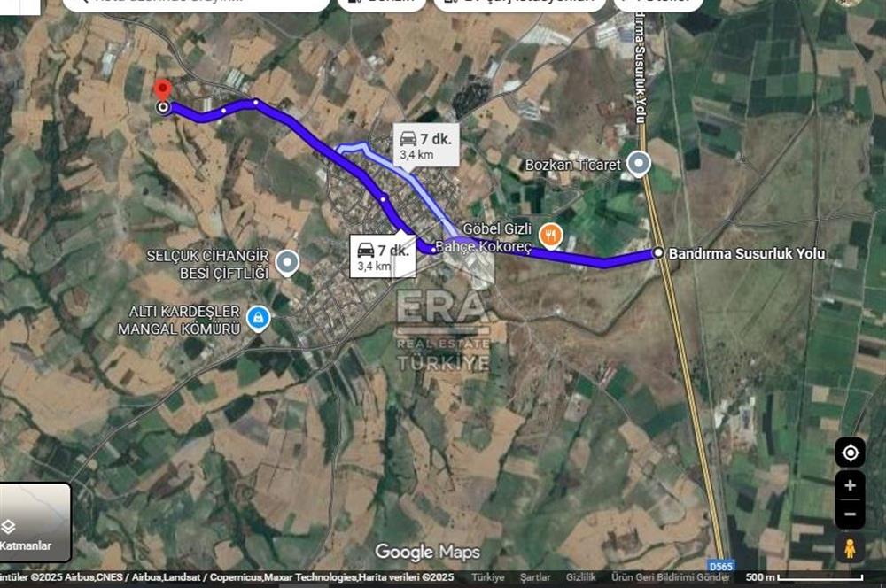 ERA SÖZ GAYRİMENKUL’DEN SUSURLUK GÖBEL’DE HEMEN GELİR GETİREN, DEĞERİ HER GEÇEN GÜN ARTAN SATILIK ZEYTİNLİK