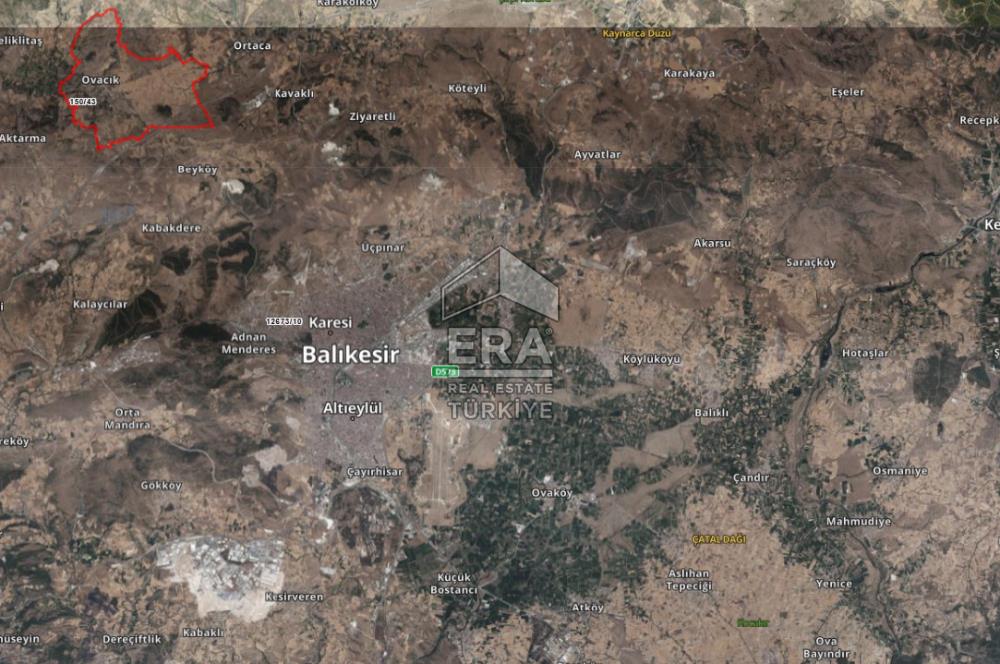 ERA PORT GÜVENCESİYLE BALIKESİR KARESİ OVACIK 1831m² TARLA
