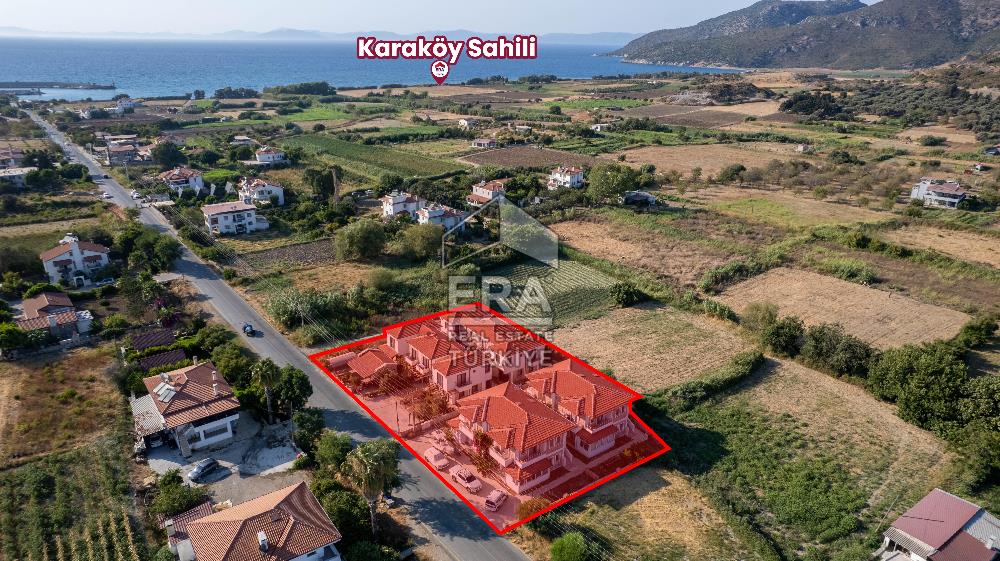 Datça Karaköy'de Satılık Krediye Uygun Denize 500 m 1+1 Daireler