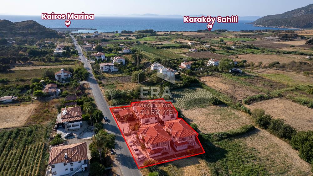 Datça Karaköy'de Satılık Krediye Uygun Denize 500 m 1+1 Daireler