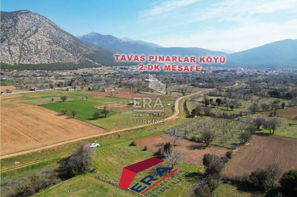 Tavas Pınarlarda Hobi Bahçesi Ve Bağ Evine Uygun Satılık Arazi