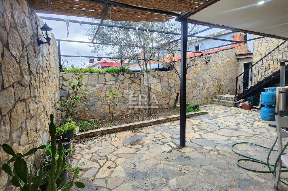  AYVALIK KÜÇÜKKÖY’DE TAMAMEN RESTORE EDİLMİŞ, BAHÇELİ TAŞ EV