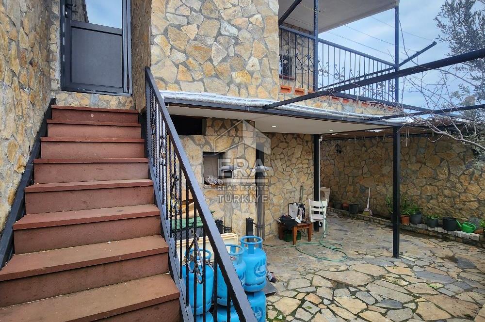  AYVALIK KÜÇÜKKÖY’DE TAMAMEN RESTORE EDİLMİŞ, BAHÇELİ TAŞ EV