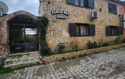  AYVALIK KÜÇÜKKÖY’DE TAMAMEN RESTORE EDİLMİŞ, BAHÇELİ TAŞ EV