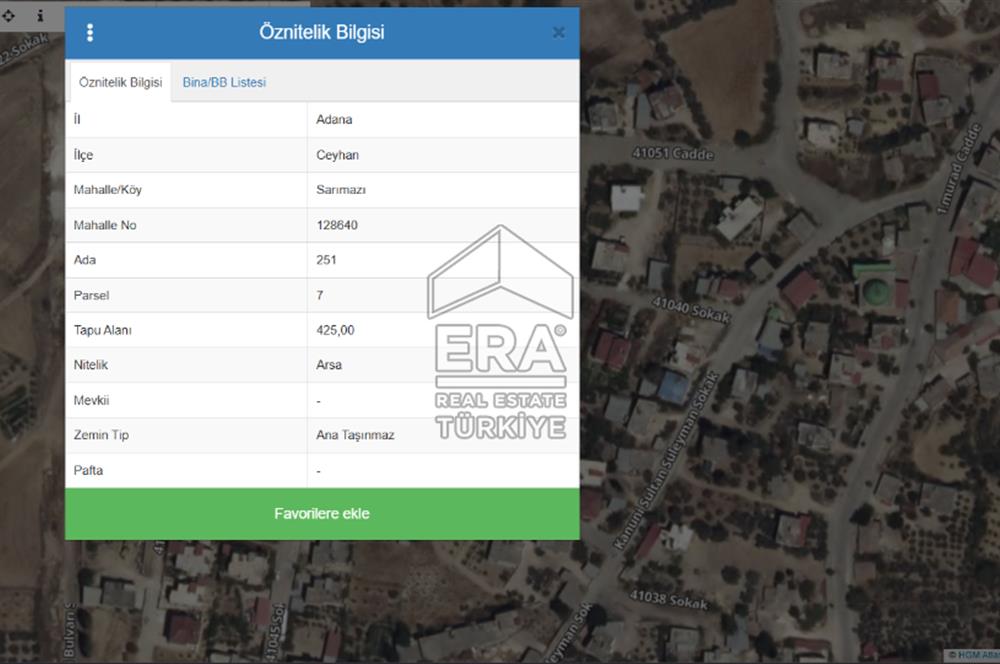 ADANA/CEYHAN/SARIMAZI MAH. YATIRIM'IN YENİ ADRESİ