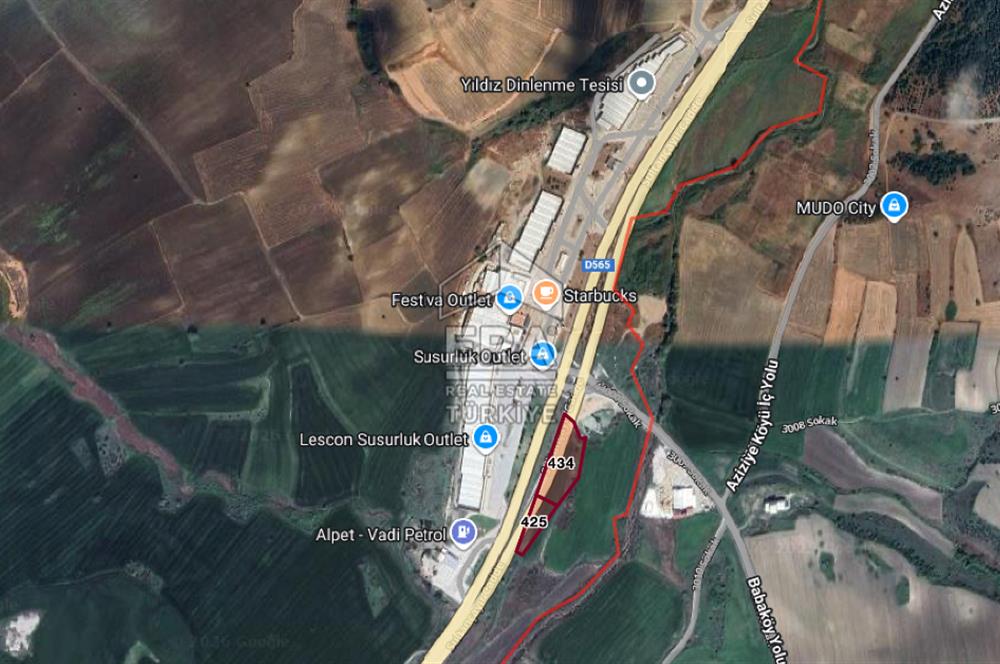 BALIKESİR SUSURLUK SULTANÇAYIR MH. SATILIK TARLA