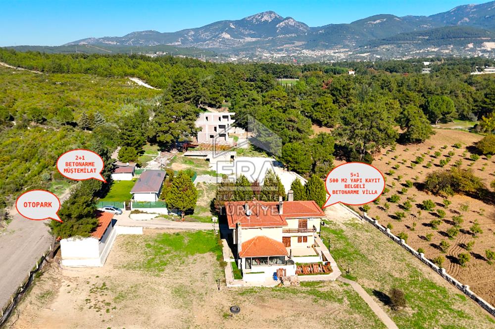 13 DÖNÜM ARAZİ - 500 M2 VİLLA - 17 AT BOX - 250 KW ENERJİ