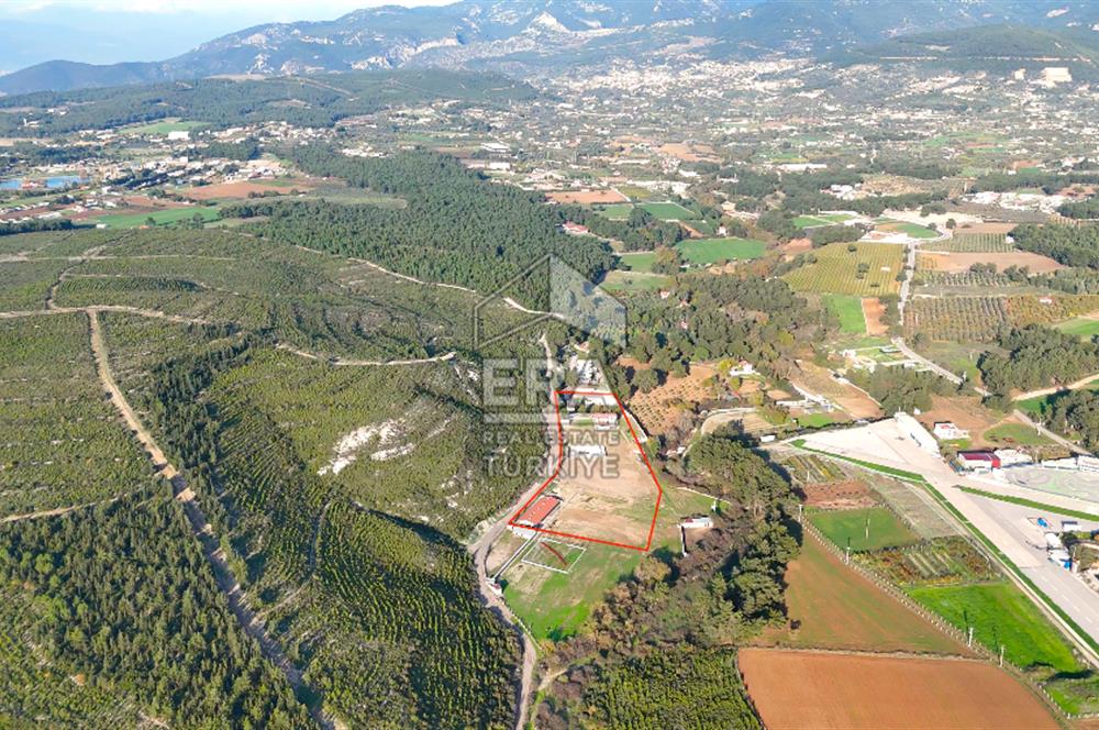 13 DÖNÜM ARAZİ - 500 M2 VİLLA - 17 AT BOX - 250 KW ENERJİ