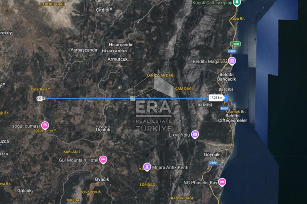 ANTALYA KONYAALTI YARBAŞÇANDIR MAHALLESİ SATILIK VİLLA ARSASI
