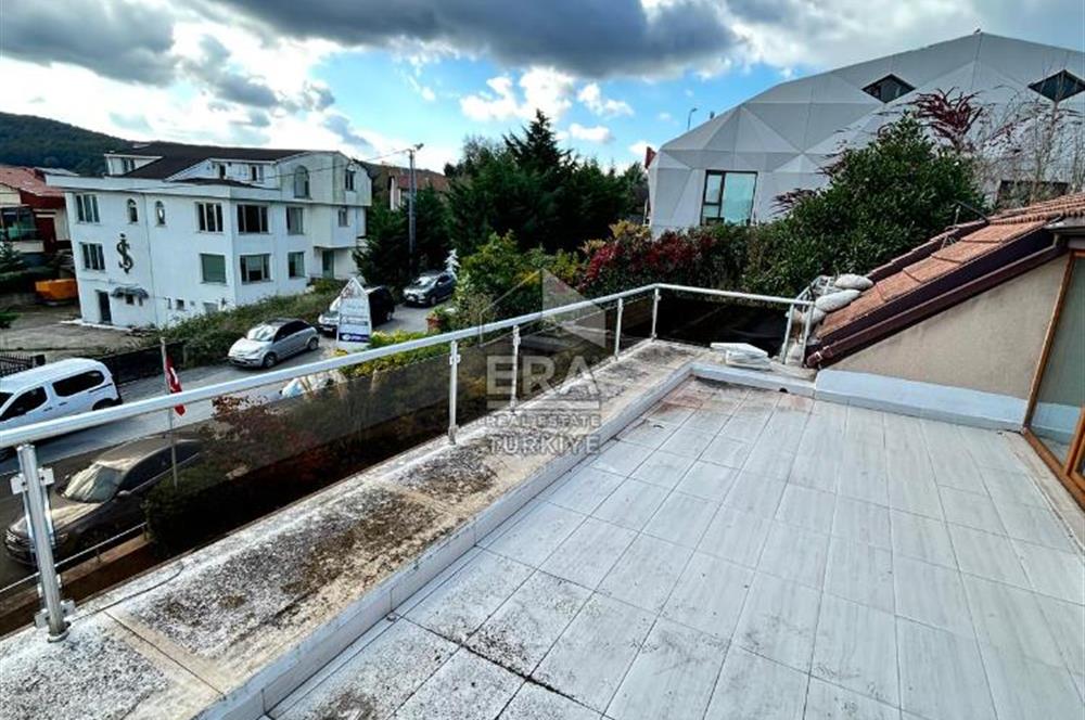 Zekeriyaköy çarşı da dubleks geniş teras lı ferah kiralık konut