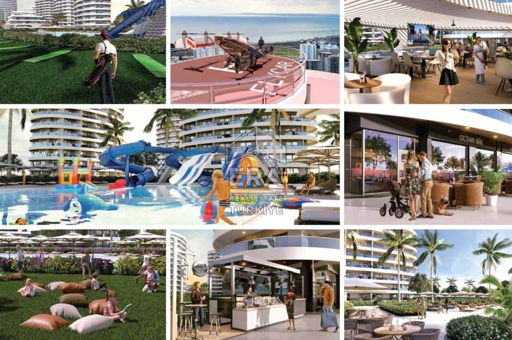 KKTC Gazimağusa İskele'nin En Özel Projesinde 1+0 Satılık Daire