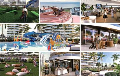 KKTC Gazimağusa İskele'nin En Özel Projesinde 1+0 Satılık Daire