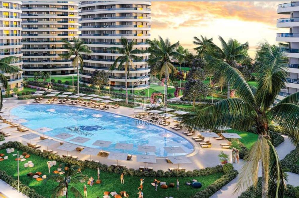 KKTC Gazimağusa İskele'nin En Özel Projesinde 1+0 Satılık Daire