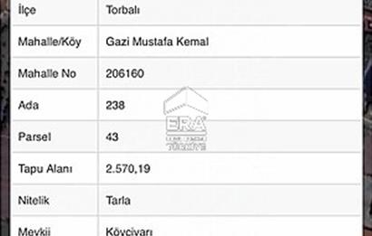 Torbalı Karakuyu Köy İçi Tarla