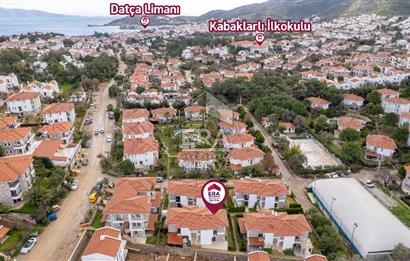 Datça Merkezde Nezih Sitede Satılık Denize Yakın 1+1 65m² Bahçe Katı Daire