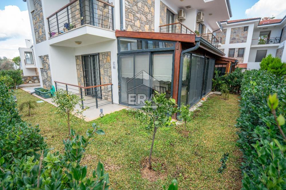 Datça Merkezde Nezih Sitede Satılık Denize Yakın 1+1 65m² Bahçe Katı Daire