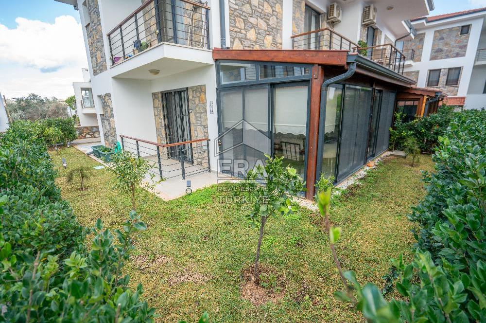 Datça Merkezde Nezih Sitede Satılık Denize Yakın 1+1 65m² Bahçe Katı Daire