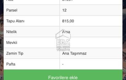 ACİL SATILIK KARTALTEPE MH KONUT İMARLI ARSA DEĞERİNİN ALTINDA