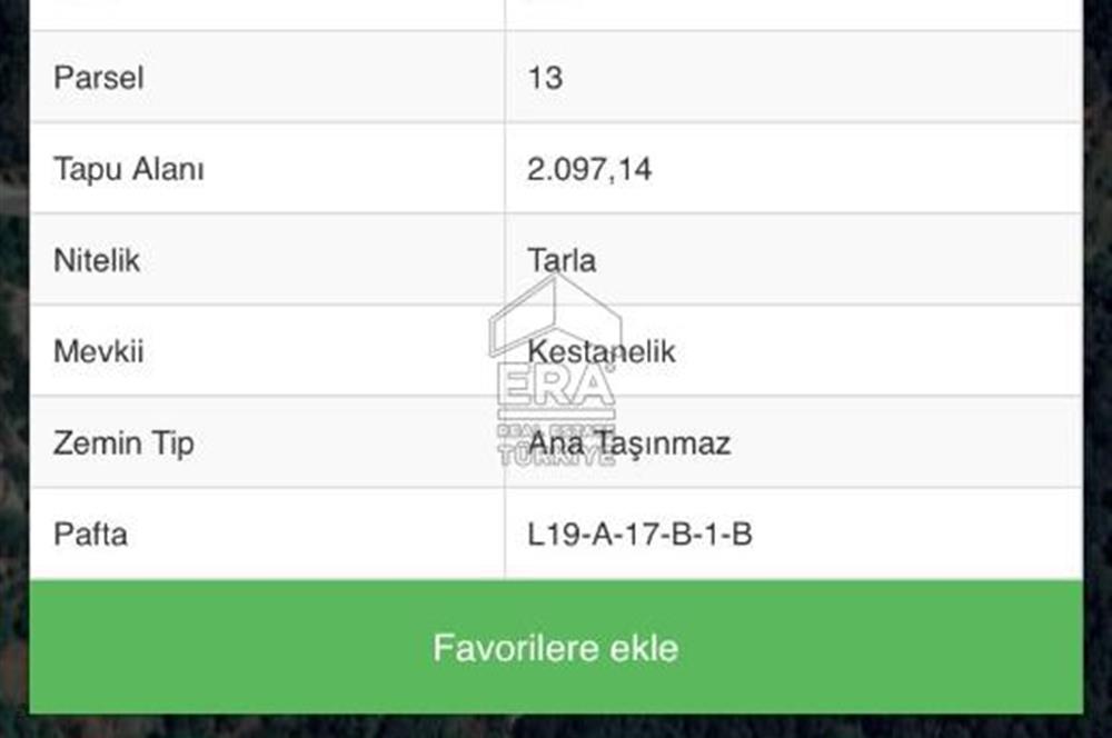 Kemalpaşa Kamberlerde Satılık Kestanelik