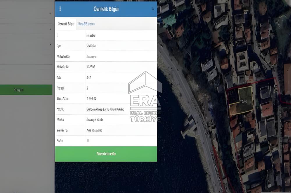ÜSKÜDAR İHSANİYE MAHALLESİNDE BAHÇELİ AHŞAP EV VE KAGİR KULÜBE