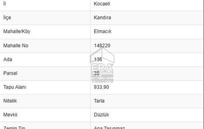 KOCAELİ ELMACIK'TA YATIRIMLIK TARLA 