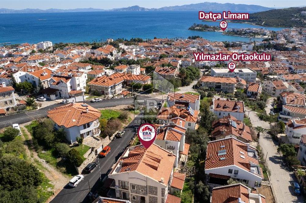  Datça Merkezde Satılık 3+1 Deniz Manzaralı Dubleks Daire