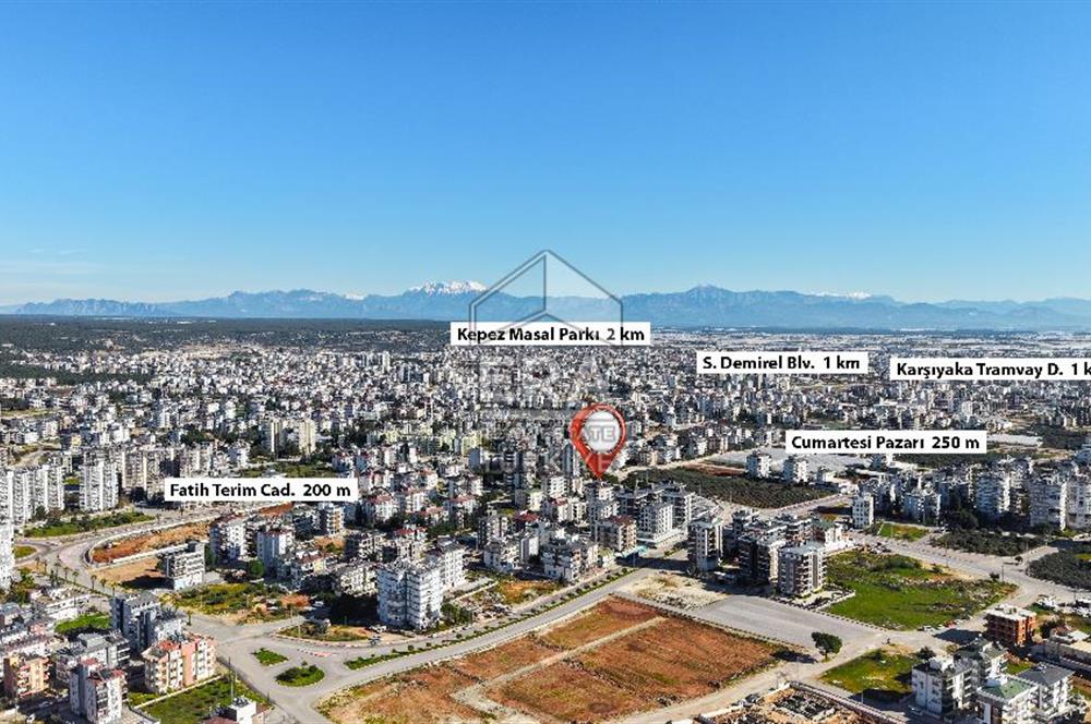 ANTALYA KEPEZ VARSAK AYDOGMUŞ MAHALESİ 2+1 SATILIK YÜZME HAVUZLU ZEMİN KAT SATILIK DAİİRE