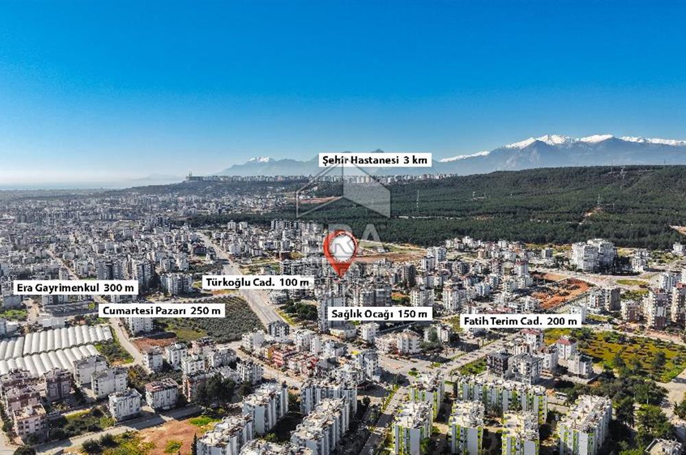 ANTALYA KEPEZ VARSAK AYDOGMUŞ MAHALESİ 2+1 SATILIK YÜZME HAVUZLU ZEMİN KAT SATILIK DAİİRE