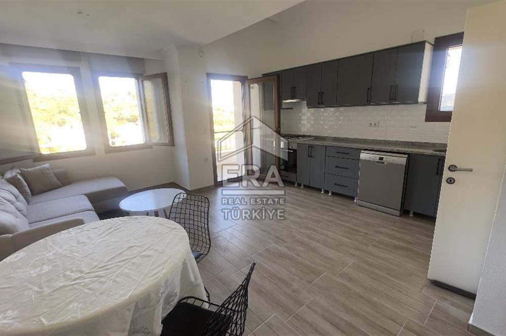 Datça Karaköy’de Yıllık Kiralık 3+1 Bahçeli Eşyalı Dubleks Daire
