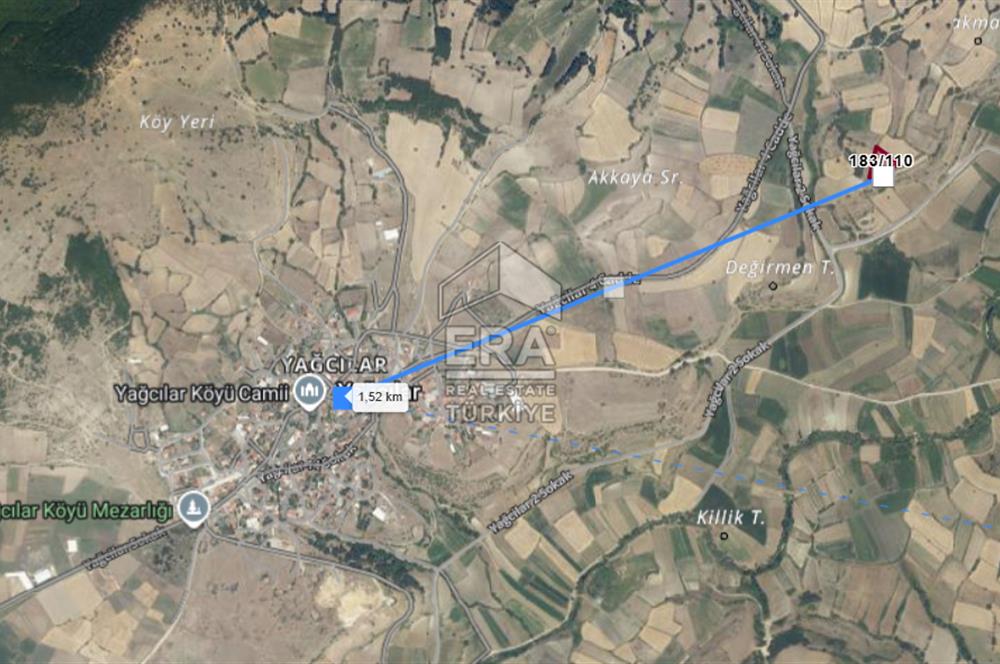 ERA PORT GÜVENCESİYLE BALIKESİR YAĞCILAR KÖYÜ 3000M2 TARLA