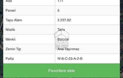 BODRUM BİTEZ’DE DENİZ MANZARALI SATILIK TARLA