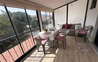 Datça Merkezde Kiralık 2+2 75 m² Deniz Manzaralı Tripleks Daire