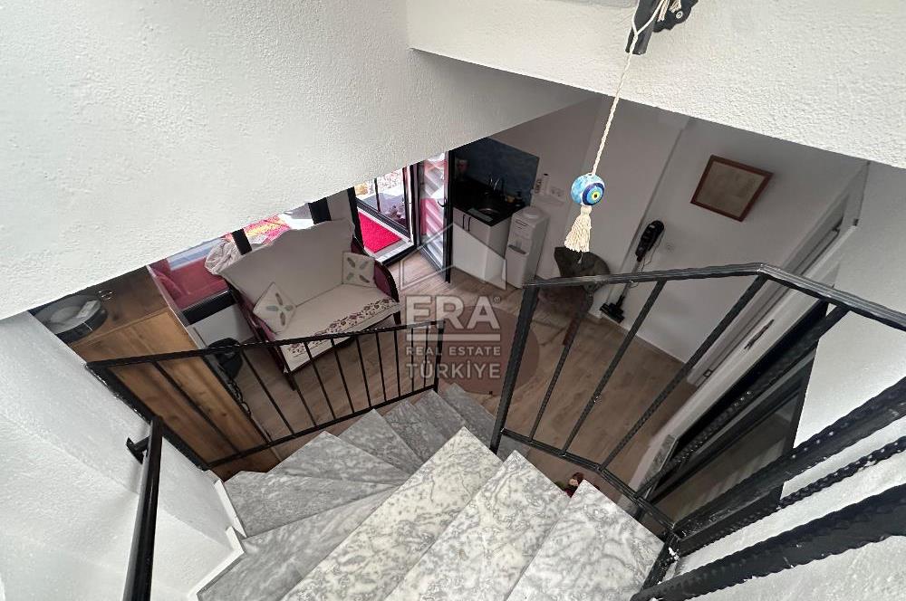 Datça Merkezde Kiralık 2+2 75 m² Deniz Manzaralı Tripleks Daire