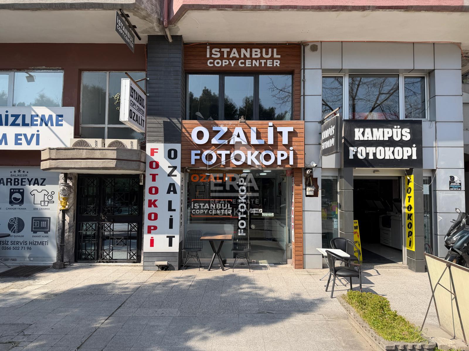 ERA SÖZ DEN BALIKESİR ALTIEYLÜL VASIFÇINAR CD.SATILIK DÜKKAN