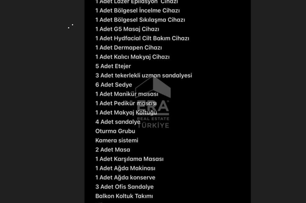 ERA SÖZ DEN BANDIRMA DA DEVREN KİRALIK GÜZELLİK MERKEZİ