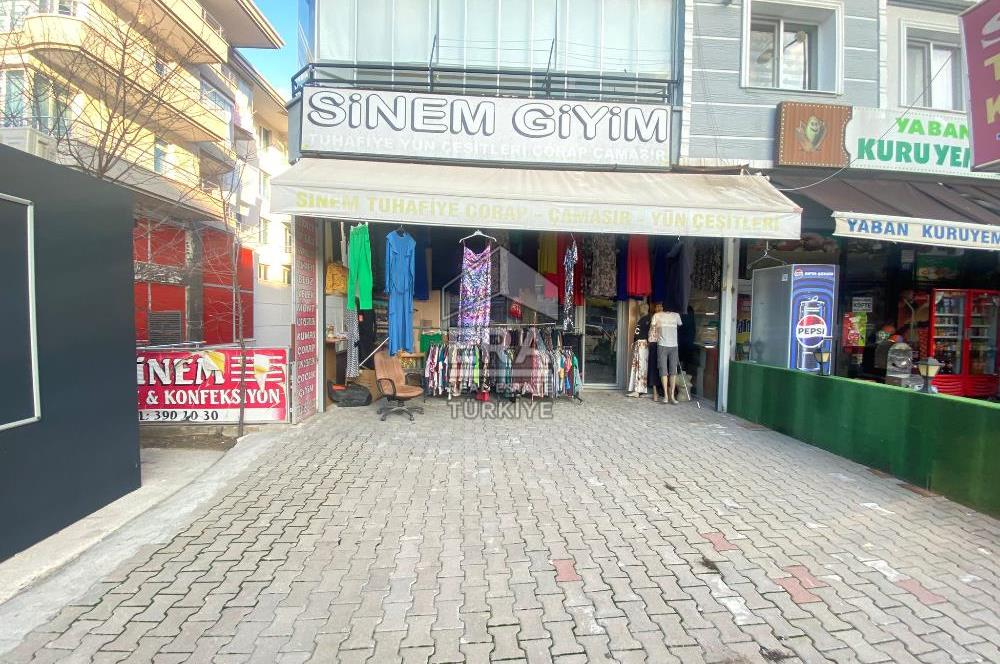ŞEHİTLER CADDE CEPHELİ 100 M² KÖŞEBAŞI SATILIK FIRSAT DÜKKAN