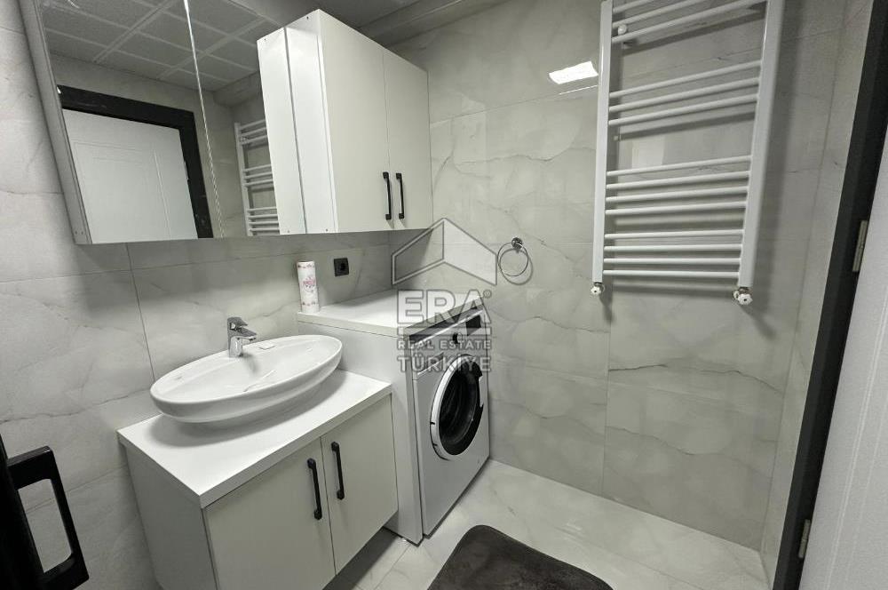 Seyrek Merkezde Full Eşyalı 1+1 Ara Kat Kiralık Daire