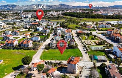 SİDE KEMERDE SATILIK VİLLA+KONUT İMARLI SATILIK 721 M2 KÖŞE ARSA