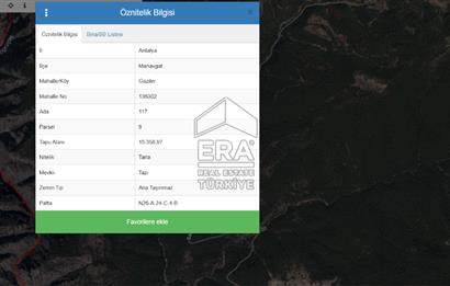 ANTALYA MANAVGAT GAZİLERDE EKO TURİZM İZİNLİ SATILIK TARLAFavorilerime EkleYazdırFacebook ile paylaş X ile paylaş E-posta ile gönder