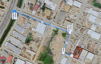 ANTALYA MANAVGAT, ORGANİZE SANAYİ' DE SATILIK 2.517 M2 ARSA