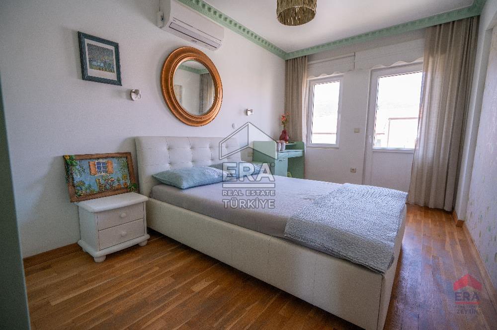 Datça’nın Merkezinde, Deniz Manzaralı 140 m2  3+1 Kiralık Daire 