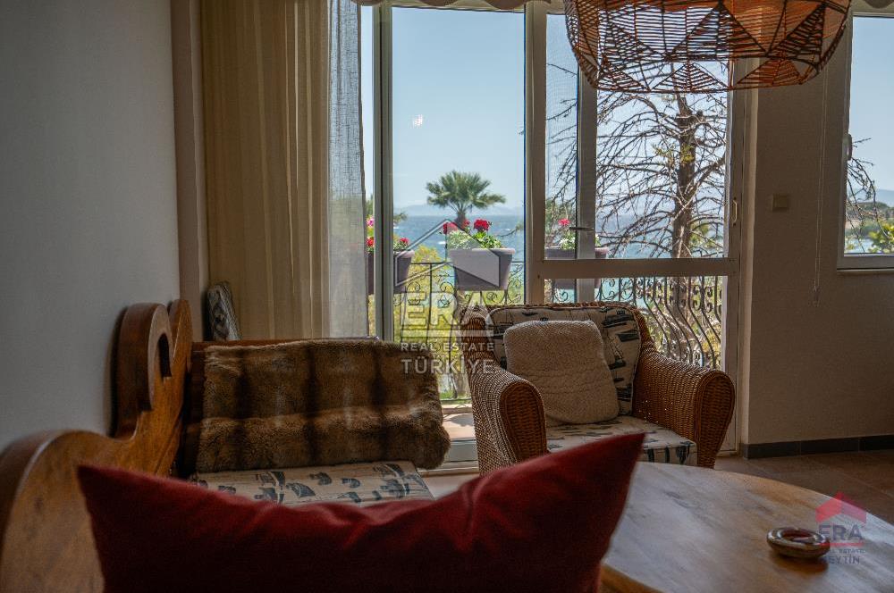 Datça’nın Merkezinde, Deniz Manzaralı 140 m2  3+1 Kiralık Daire 
