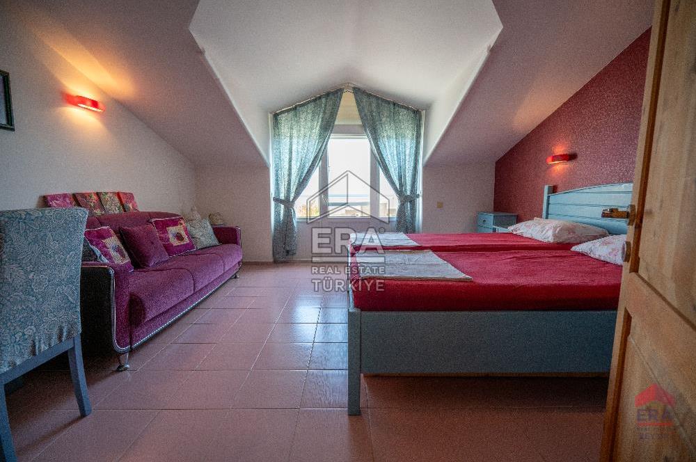 Datça’nın Merkezinde, Deniz Manzaralı 140 m2  3+1 Kiralık Daire 